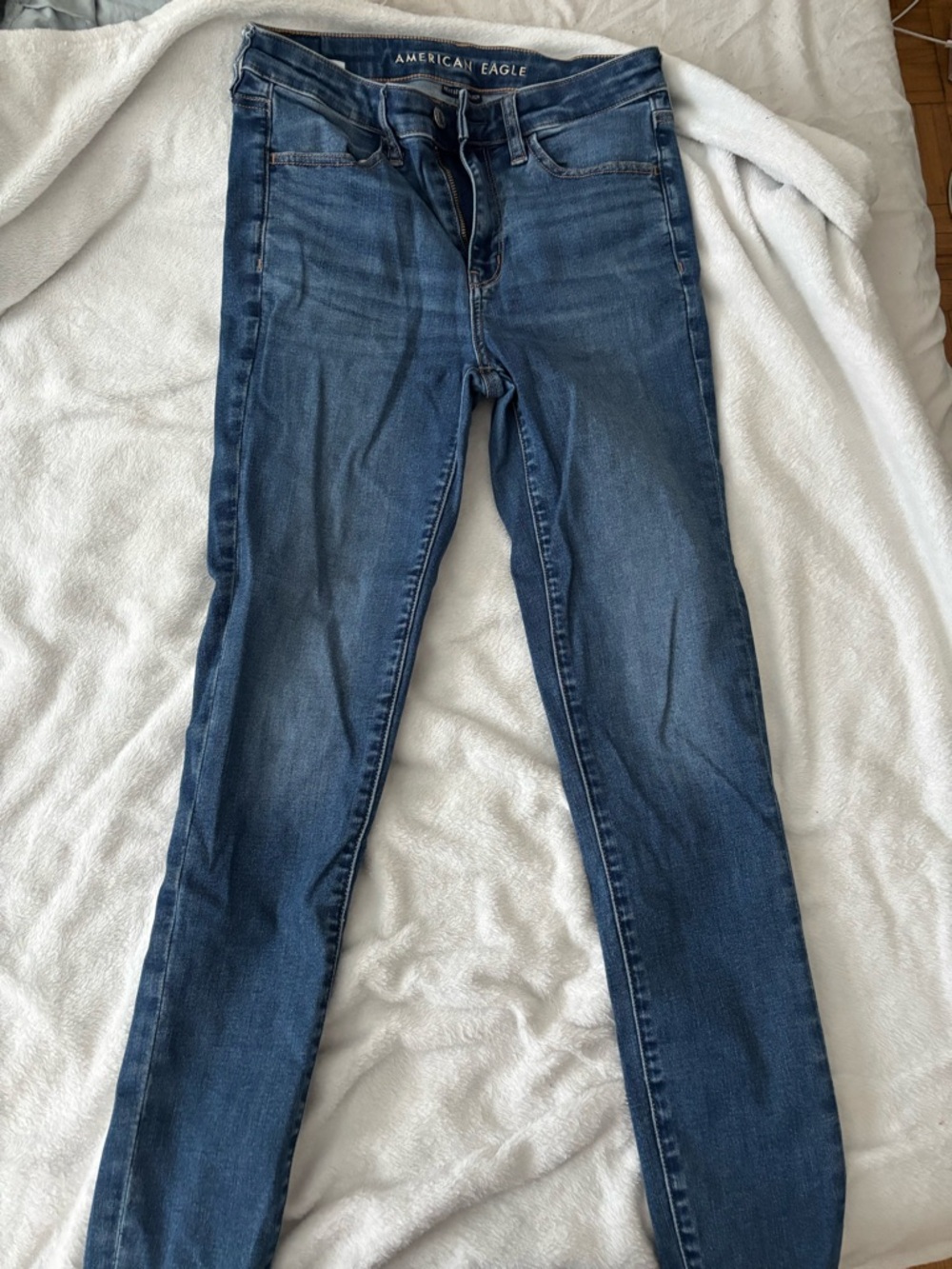 American Eagle Outfitters Dark Blue Skinny Jeans